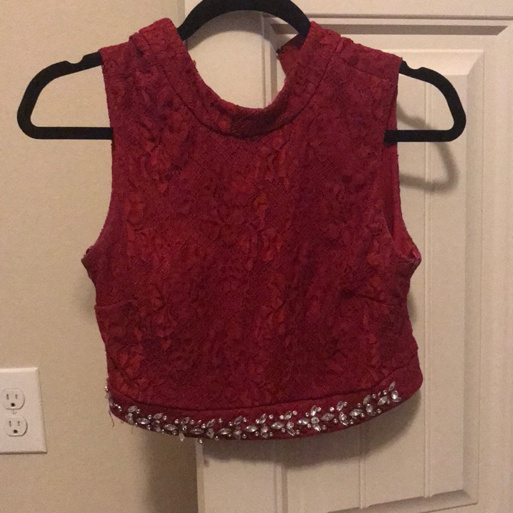 Beautiful Jeweled 2 Piece Set